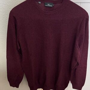 Rodd & Gunn Deep Burgundy Crewneck Sweater